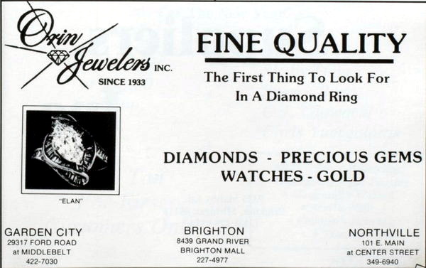 Brighton Mall - Orin Jewelers 1988 (newer photo)